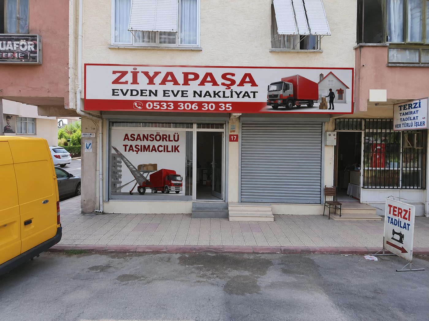 Ziyapaşa Nakliyat ofisi
