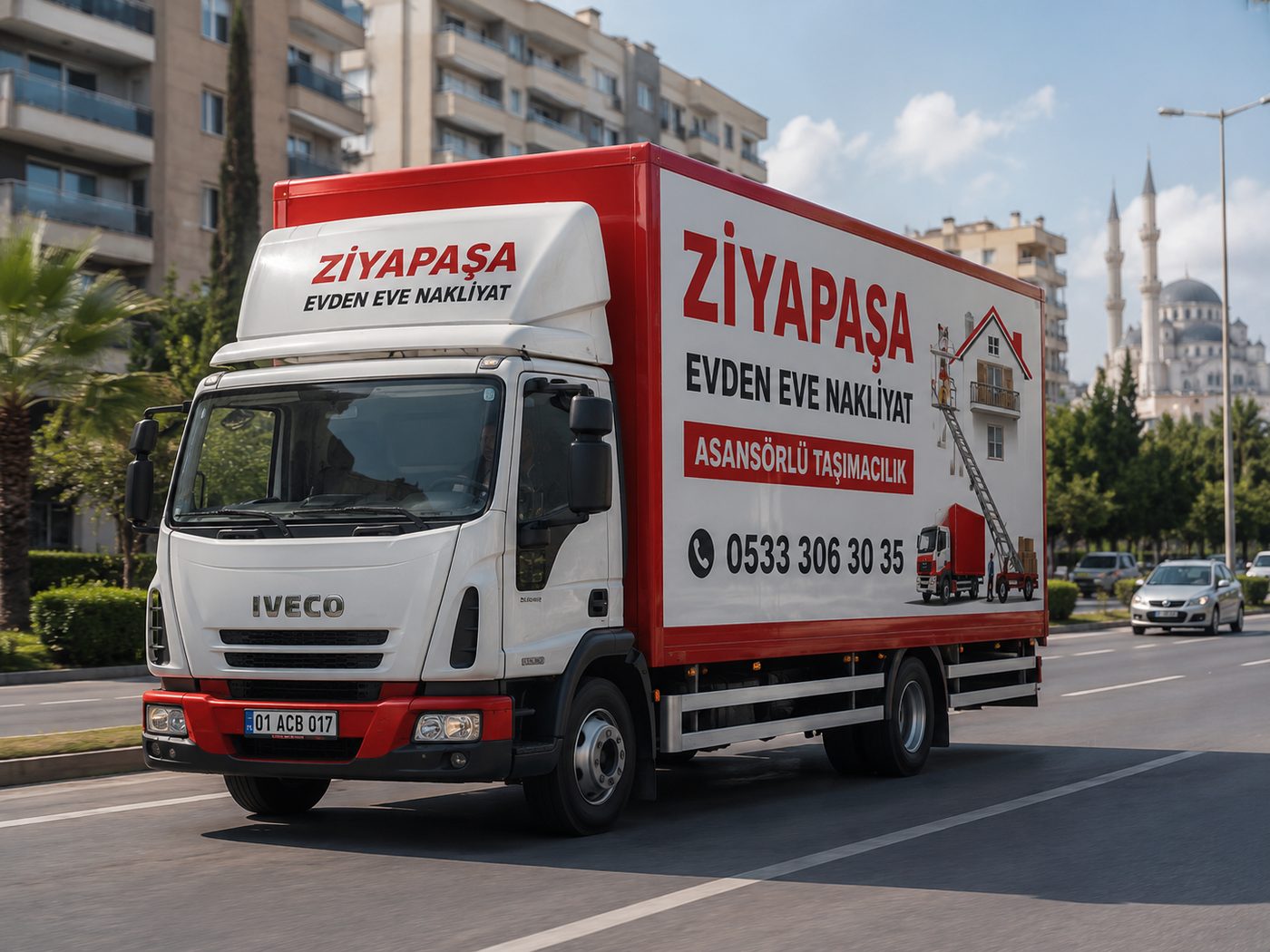 Ziyapaşa nakliyat kamyonu
